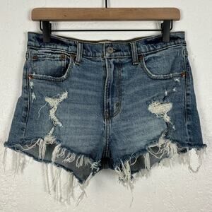 Abercrombie & Fitch The Mom Short Mid Rise Size 27/4